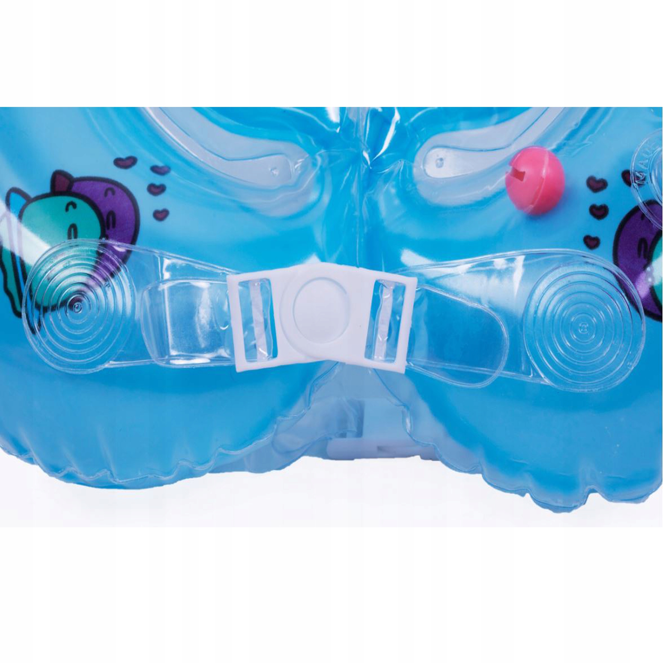 KOŁNIERZ KÓŁKO DO PŁYWANIA KĄPIELI DMUCHANE DLA NIEMOWLĄT Marka bez marki