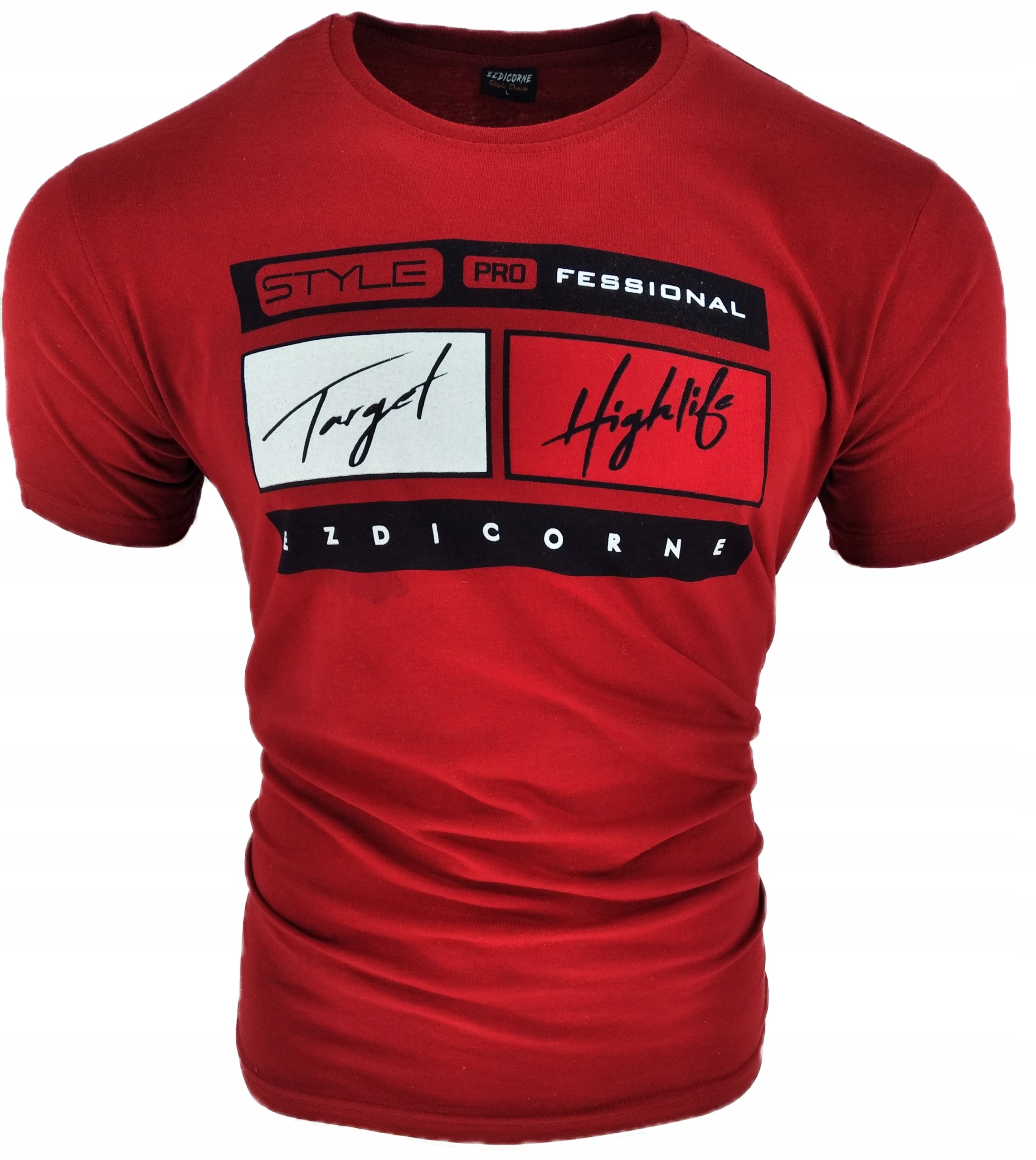 

Koszulka Męska T-shirt Męski Stylepro Th Bordo M