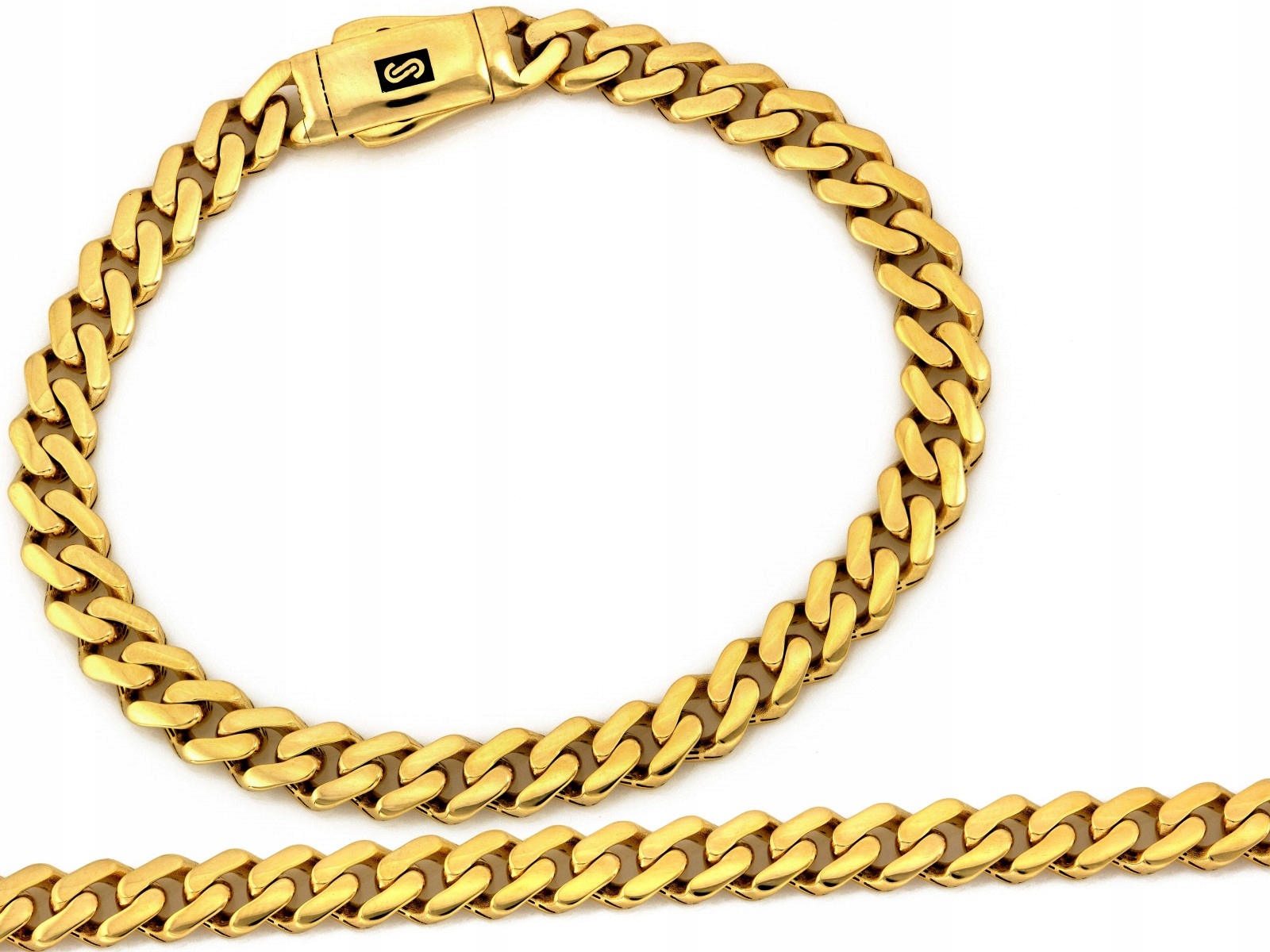 Pánský náramek ze zlata 585, 14k, 10,64g, velikost 22, elegantní