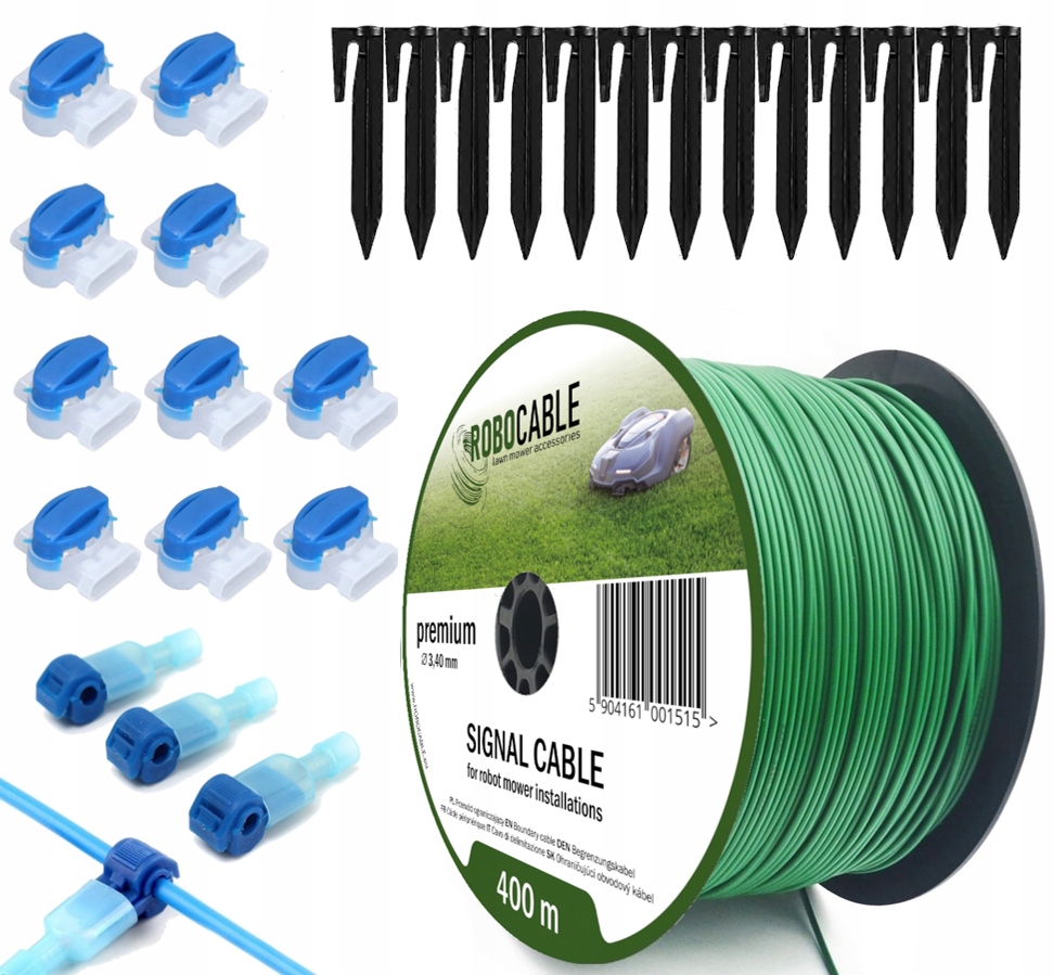 Kabel pro omezení sekačky Sada 400 m Robocable 3,4 mm