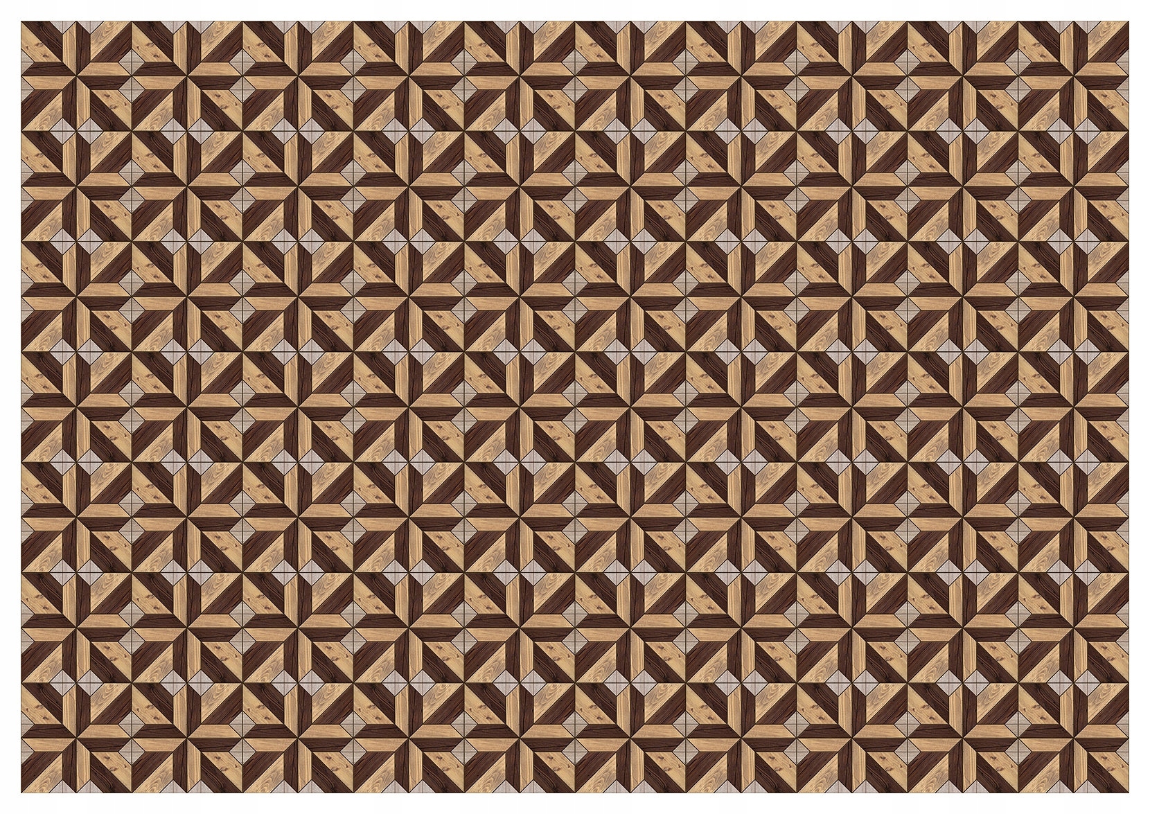 Fototapeta vlies Parkety drevený vzor geometria štvorec 416x290 lepidlo
