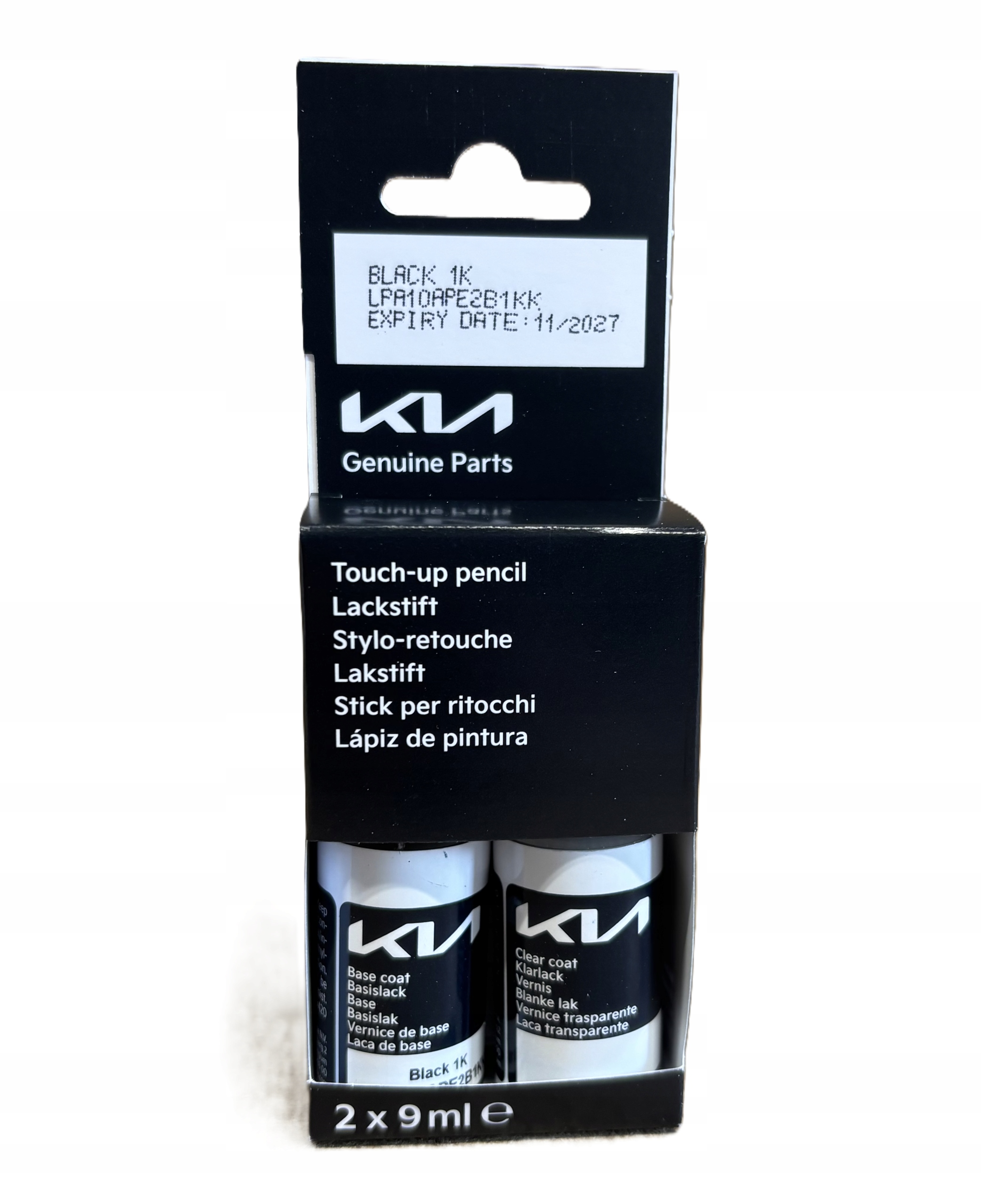 Lakier zaprawka Kia Oe Black 1K baza lakier