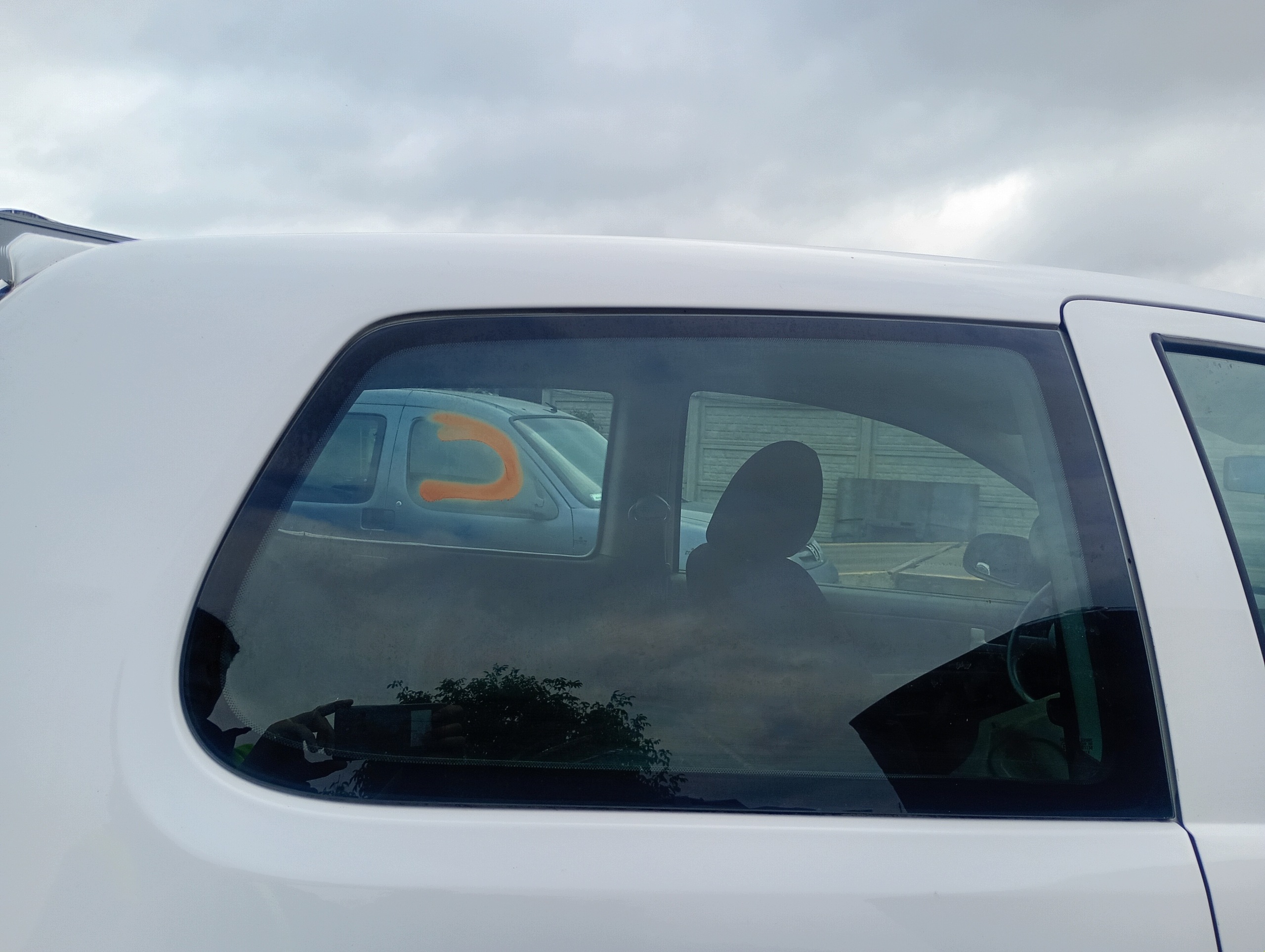 window side bodywork right rear rear part VW Fox 05-11