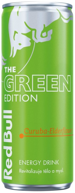Levně Red Red Bull The Green Edition Curuba-Elderflower 12x250ml