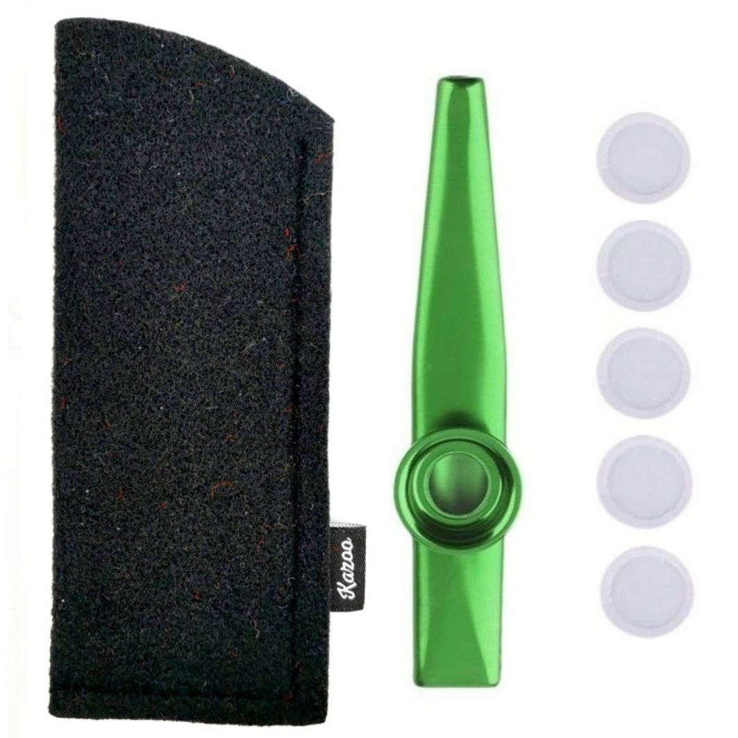 

Zielone Kazoo Czarne Etui Membrany