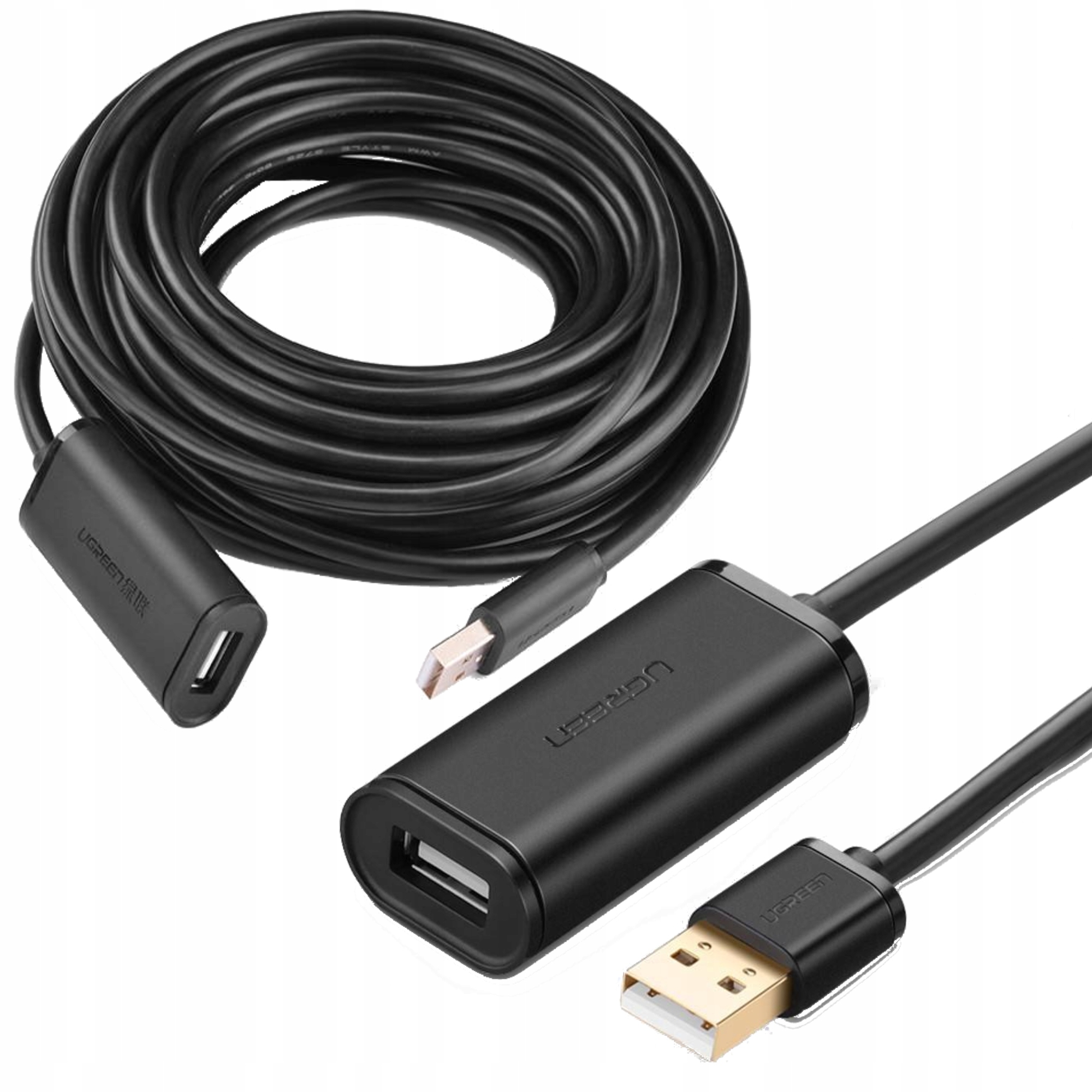 

Aktywny Kabel przedłużający Usb 2.0 Ugreen 15m