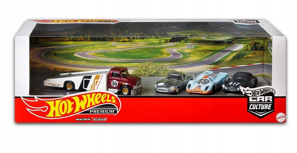 

Hot Wheels Premium Car Culture zestaw 4 aut GMH39