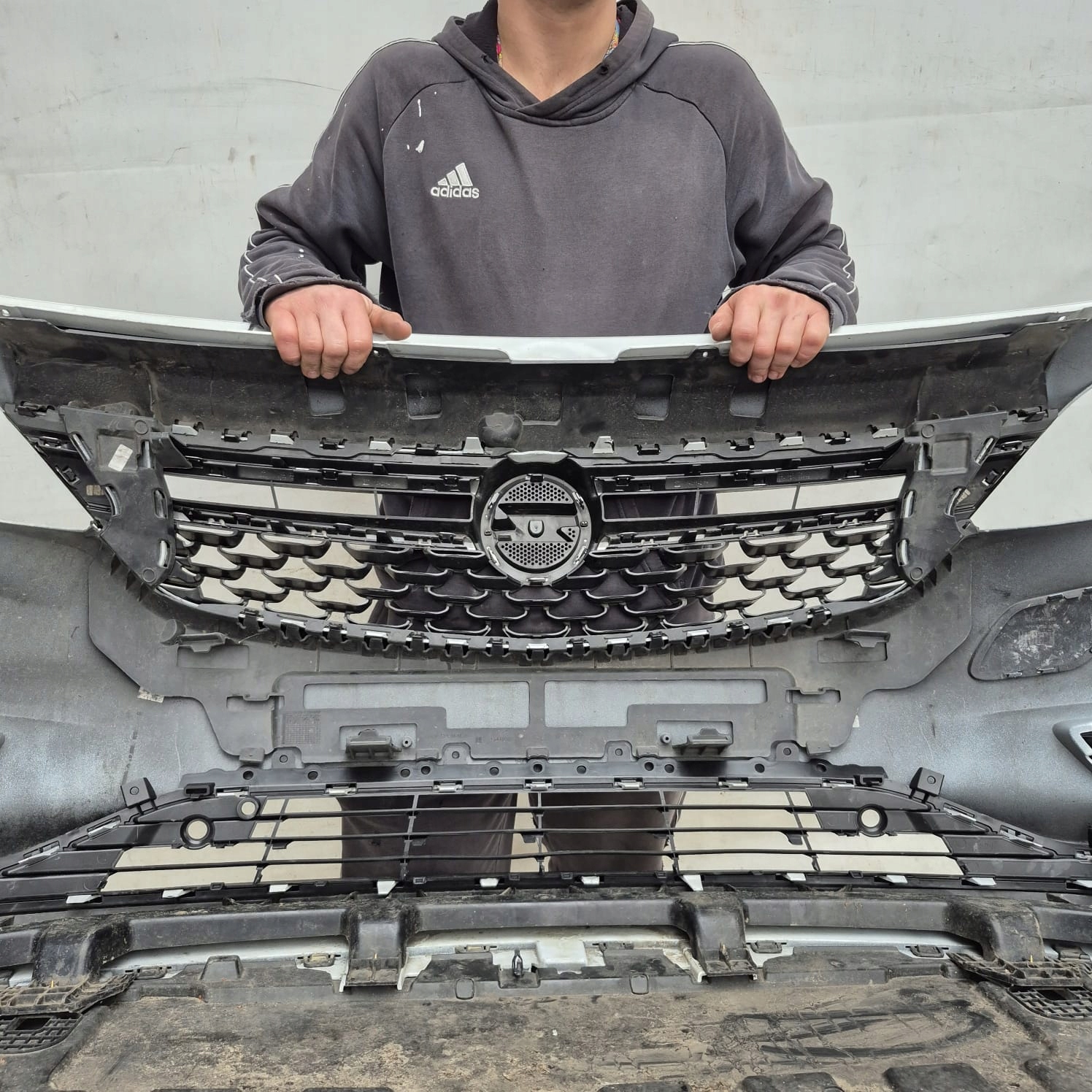 OPEL ASTRA K V 15-19 bumper front front PDC
