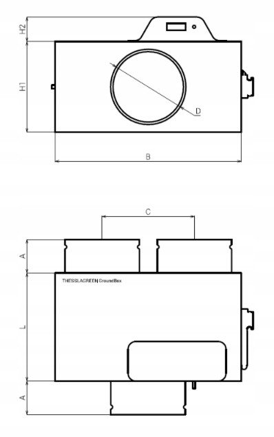 GROUNDBOX 250 PRZEPUSTNICA GWC THESSLA GREEN Kod producenta 1