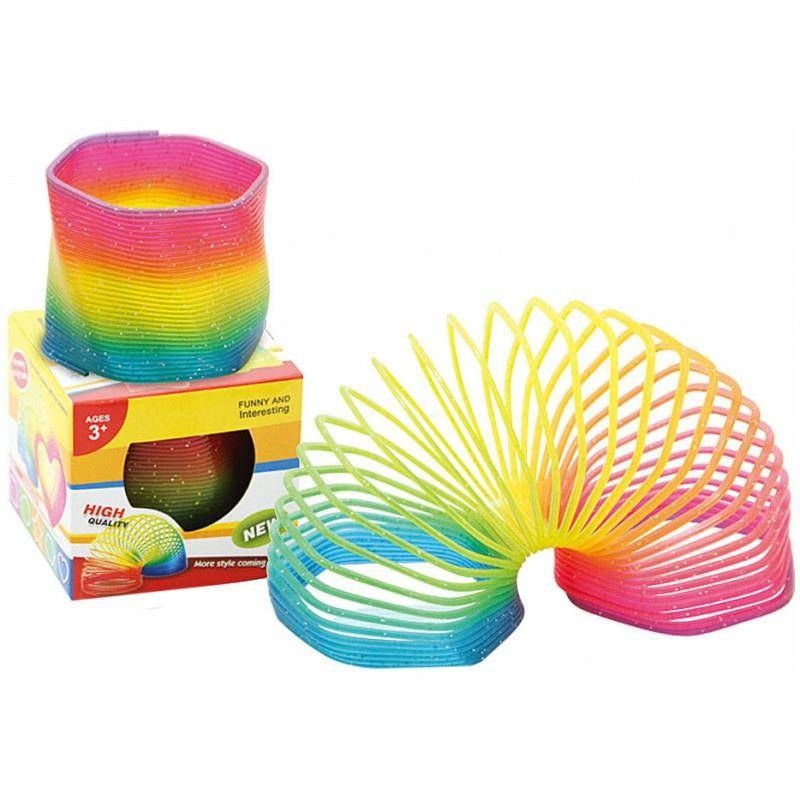 

Magiczna Tęczowa Sprężyna AntyStrespwa Sprężynka