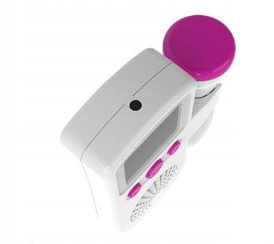 DETEKTOR TĘTNA PŁODU DZIECKA MONITOR DOPPLER TX-01 Wyświetlacz LCD