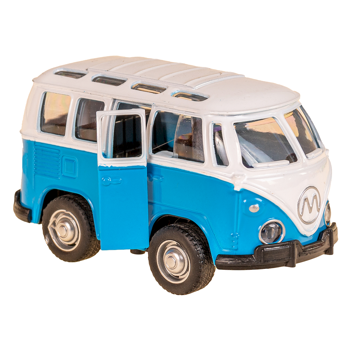 

Auto Autobus Bus Ogórek Niebieski Retro
