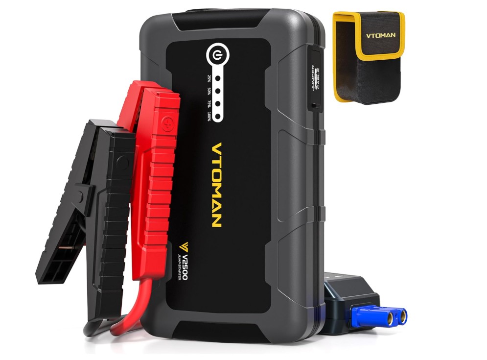 Vtoman X4 Jump Starter Kompresor 150PSI Štartovanie 2500A Powerbank 2026r.