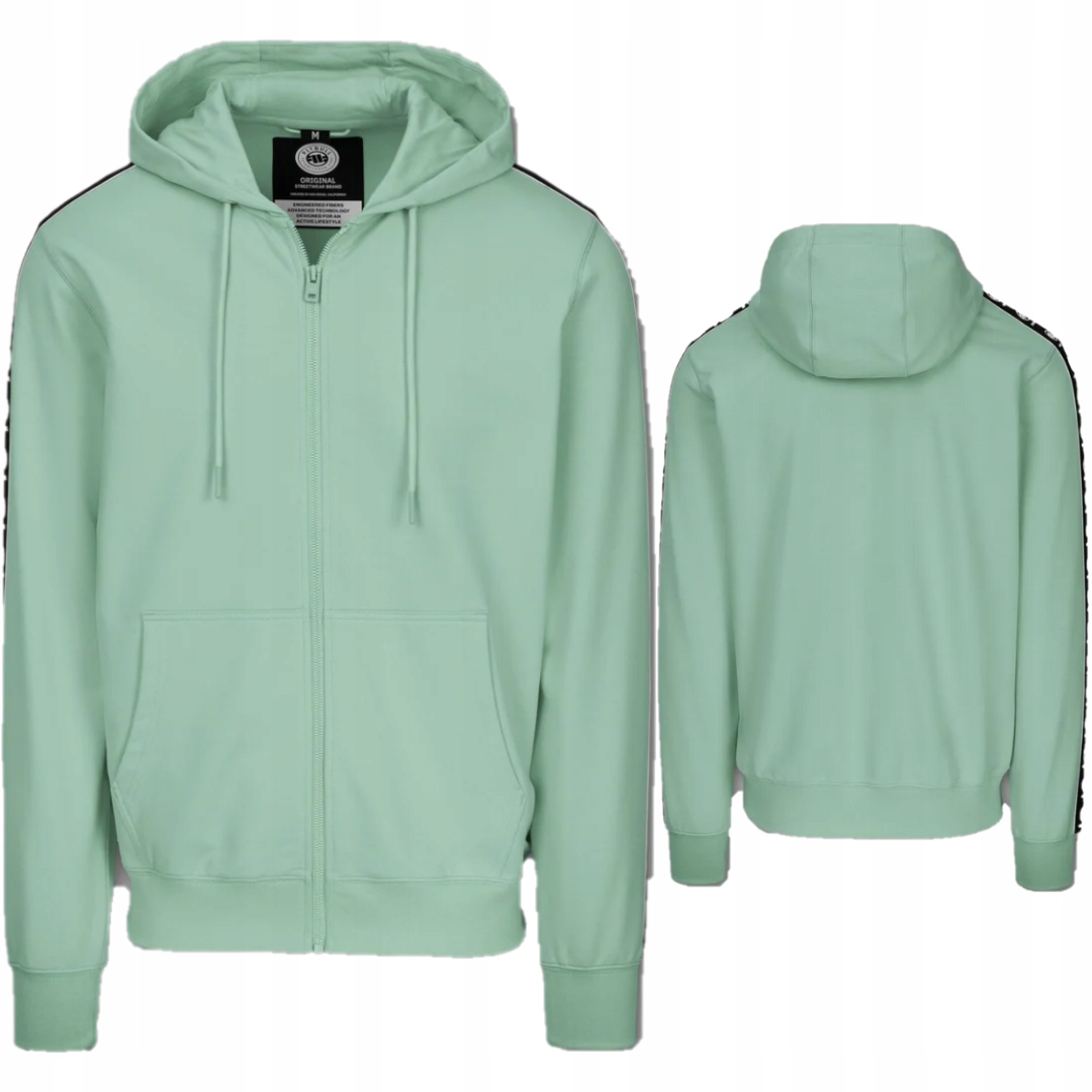 Rozepínací Mikina mikina s S Kapucí Pitbull West Coast Tape Nugget Mint, velikost XL