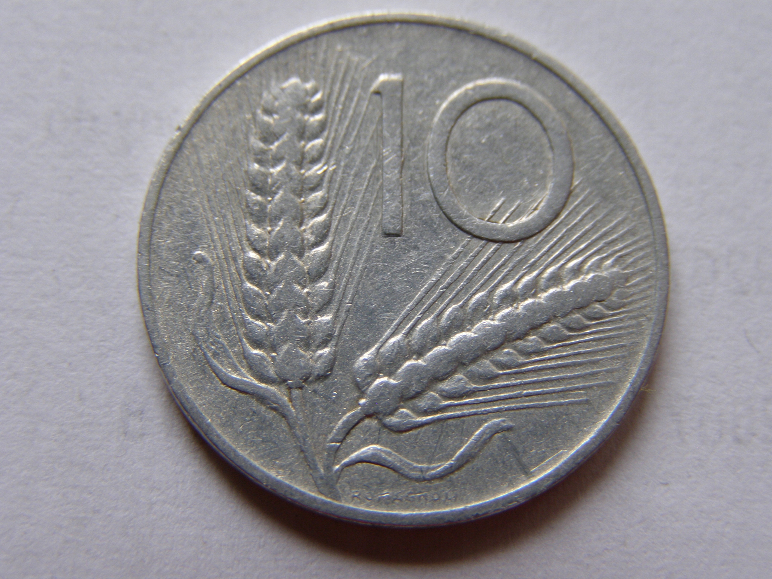 WŁOCHY ITALIA 10 LIRA 1954 ROK !!!!!!!!!!!!!! 0523