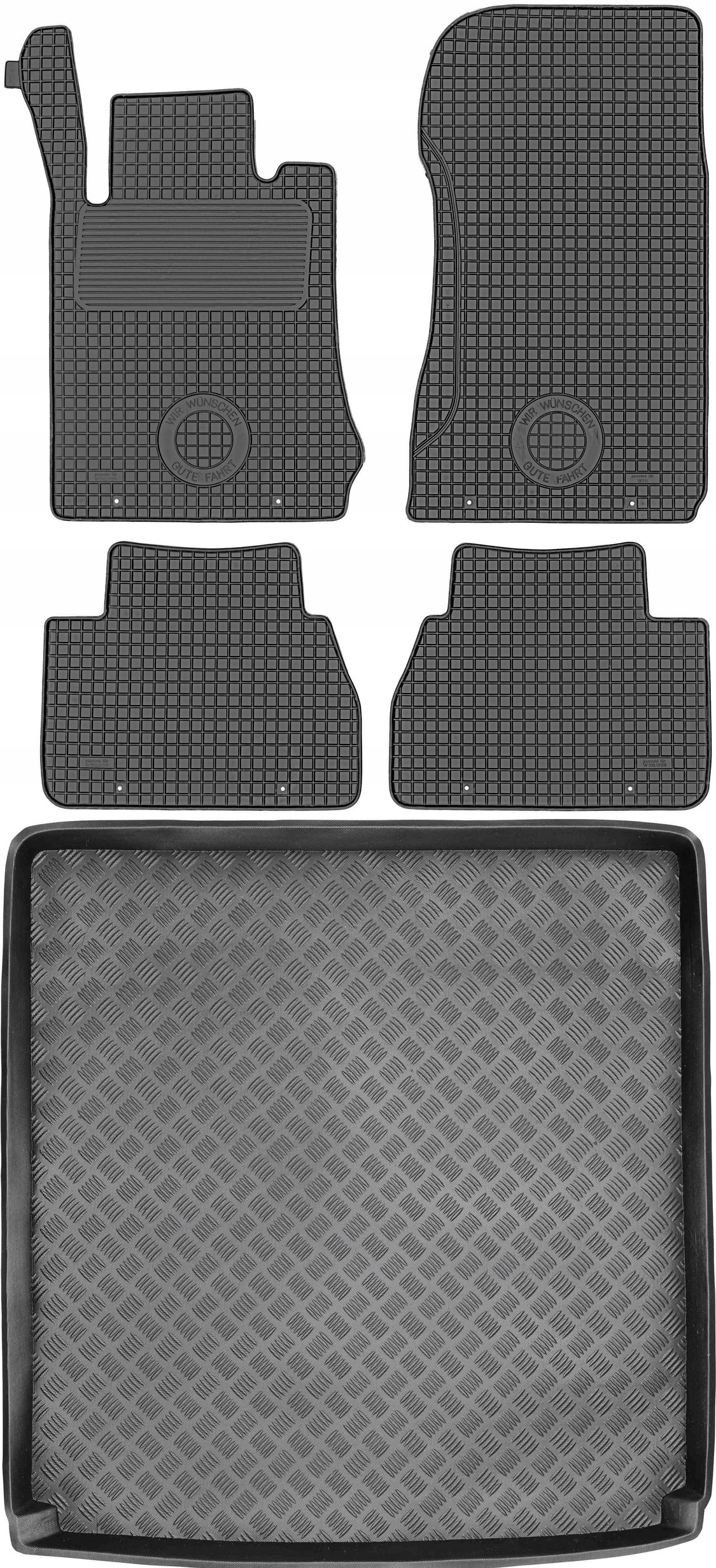 E-Klasa W211 Long Kombi 03-09 Koberce batožinový priestor