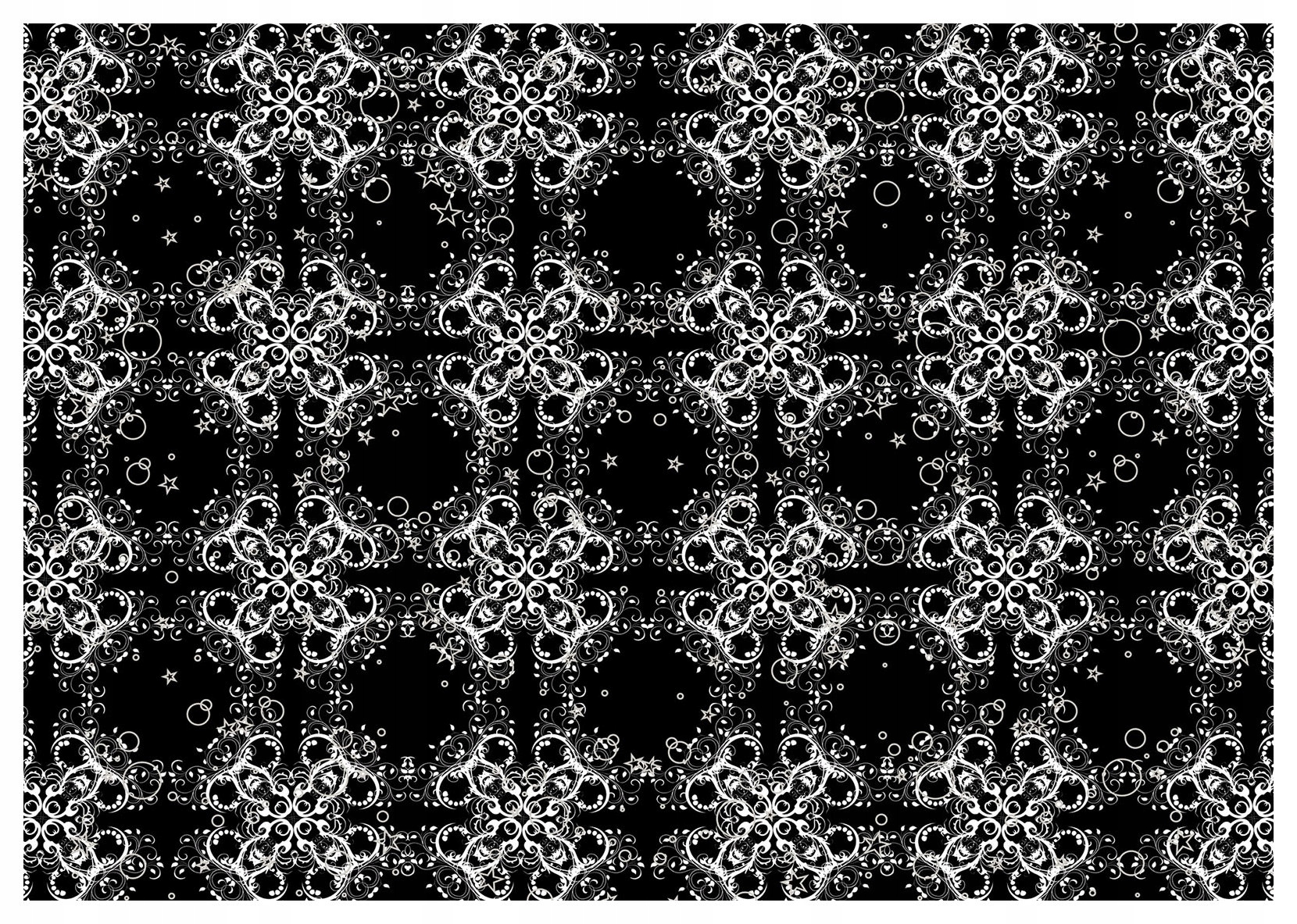 Vliesová fototapeta Abstrakce Ornament Pozadí Černobílé 254x184 lepidlo