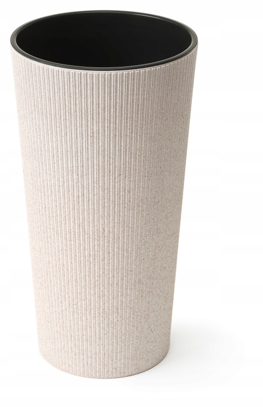 Donica LILIA ECO JUMPER śr. 30cm kol. SZARY Długość 57 cm