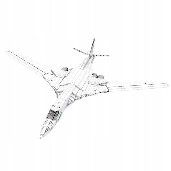 REOBRIX KOCKY RUSKÝ NADZVUKOVÝ BOMBARDÉR TU160 1598 PCS TECHNIKA