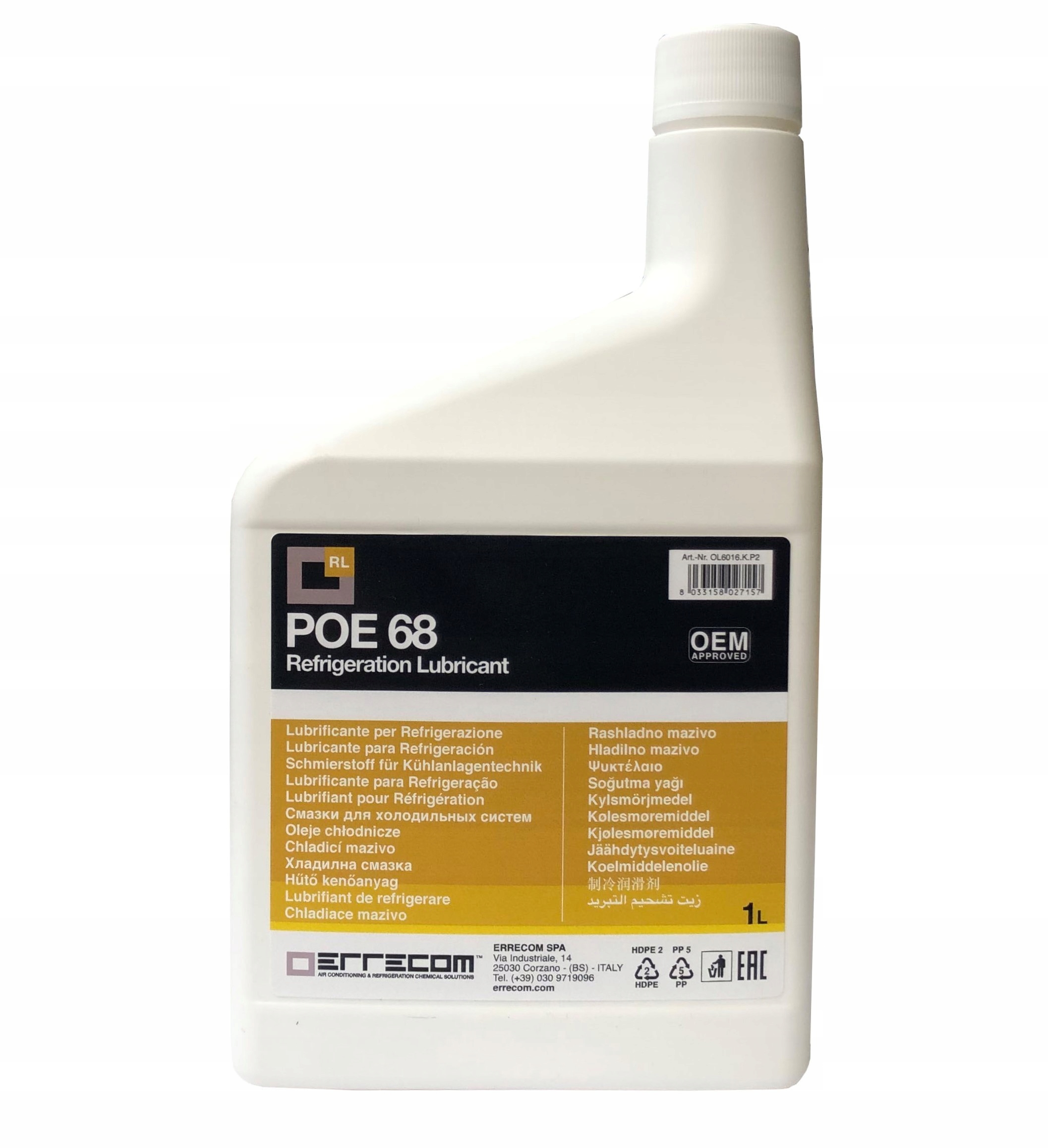 OLEJ POE 100 DO UKŁADÓW HYBRYDOWYCH 1L