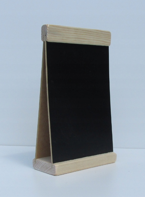 TABLICZKA KREDOWA CZARNA DWUSTRONNA A5 NA LADE Marka inny