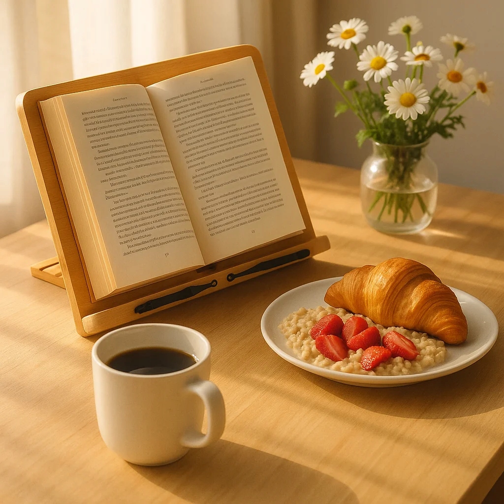 Stojak Podstawka na Książkę Podpórka pod Tablet Telefon Czytnik E-booków Marka Malatec