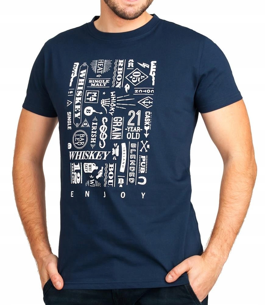 

T-shirt męski bawełniany YoClub - XXL