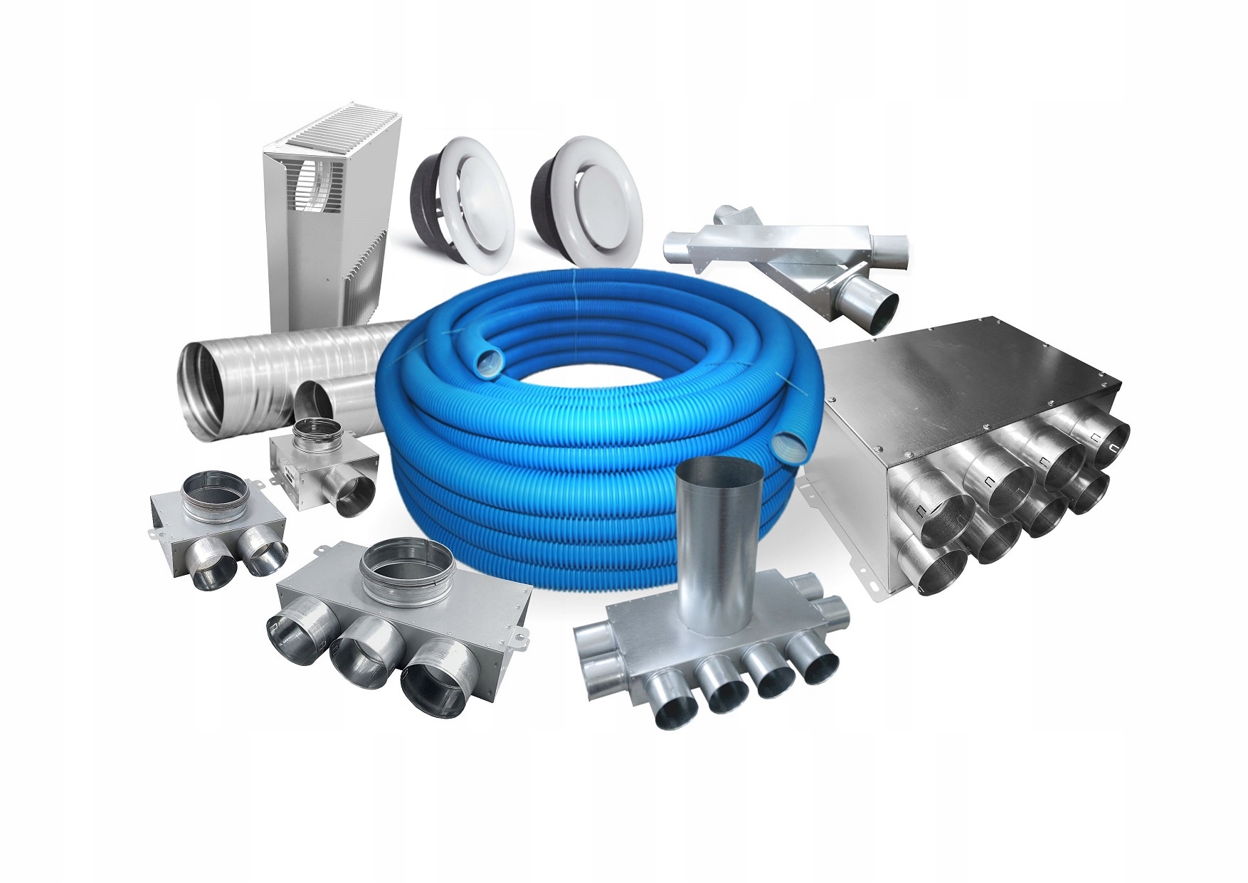Anemostat nawiewny izolowany wygłuszony TFF 125 Kod producenta TFF125