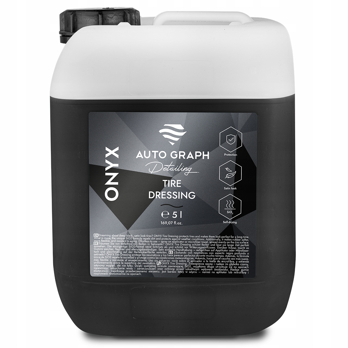 Auto Graph Onyx Tire Dressing Saténový dressing na pneumatiky 5L