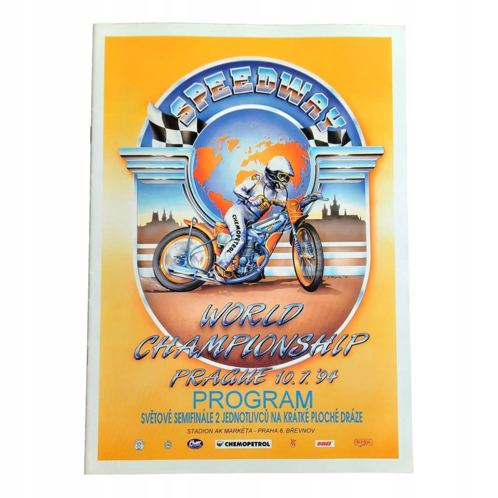 Program Mistrzostwa Świata Praga półfinał 10.07.94