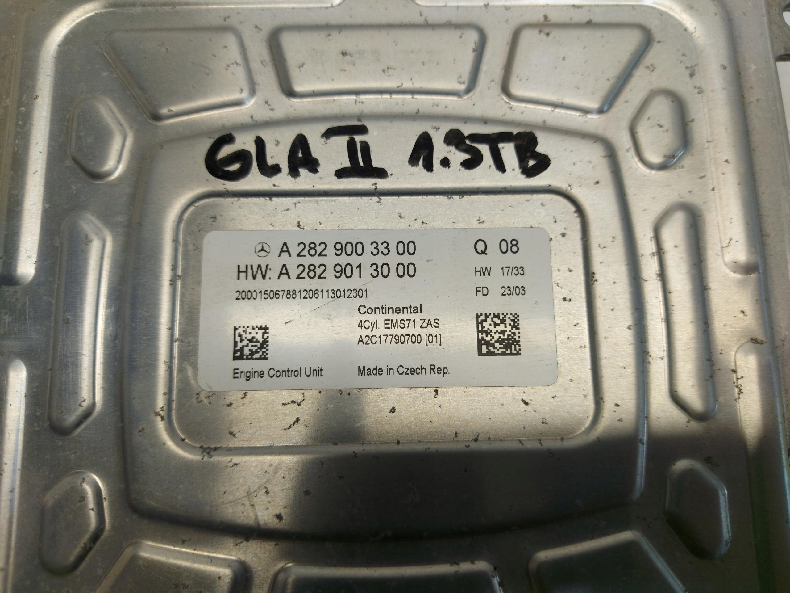 MERCEDES GLA 200 II H247 1.3TB computer control unit ECU A2829003300
