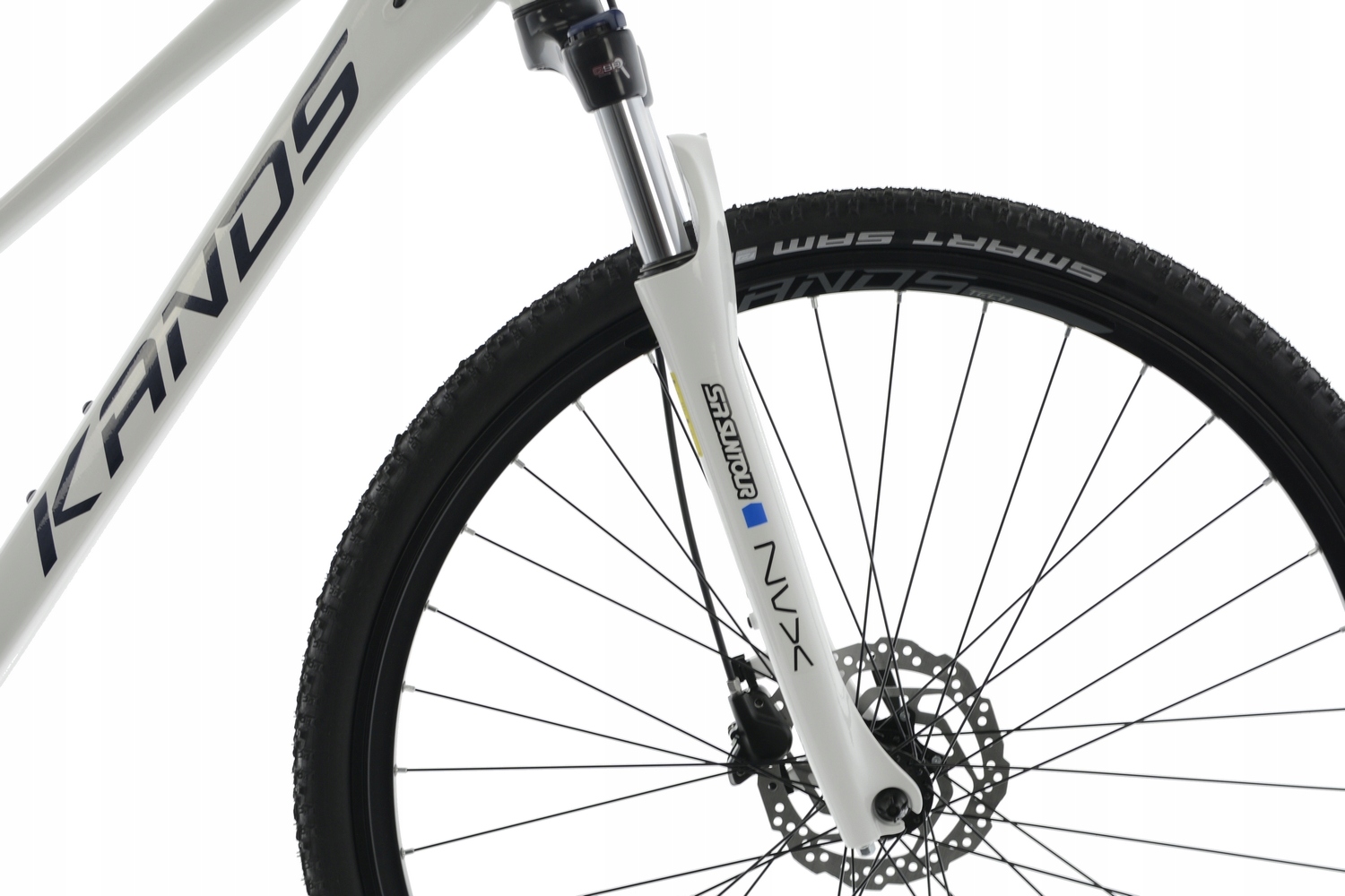 Rower Kands Crossowy 28 Crs 1200 r17' bia-róż ALIVIO HYDRAULIKA r25D Nowość