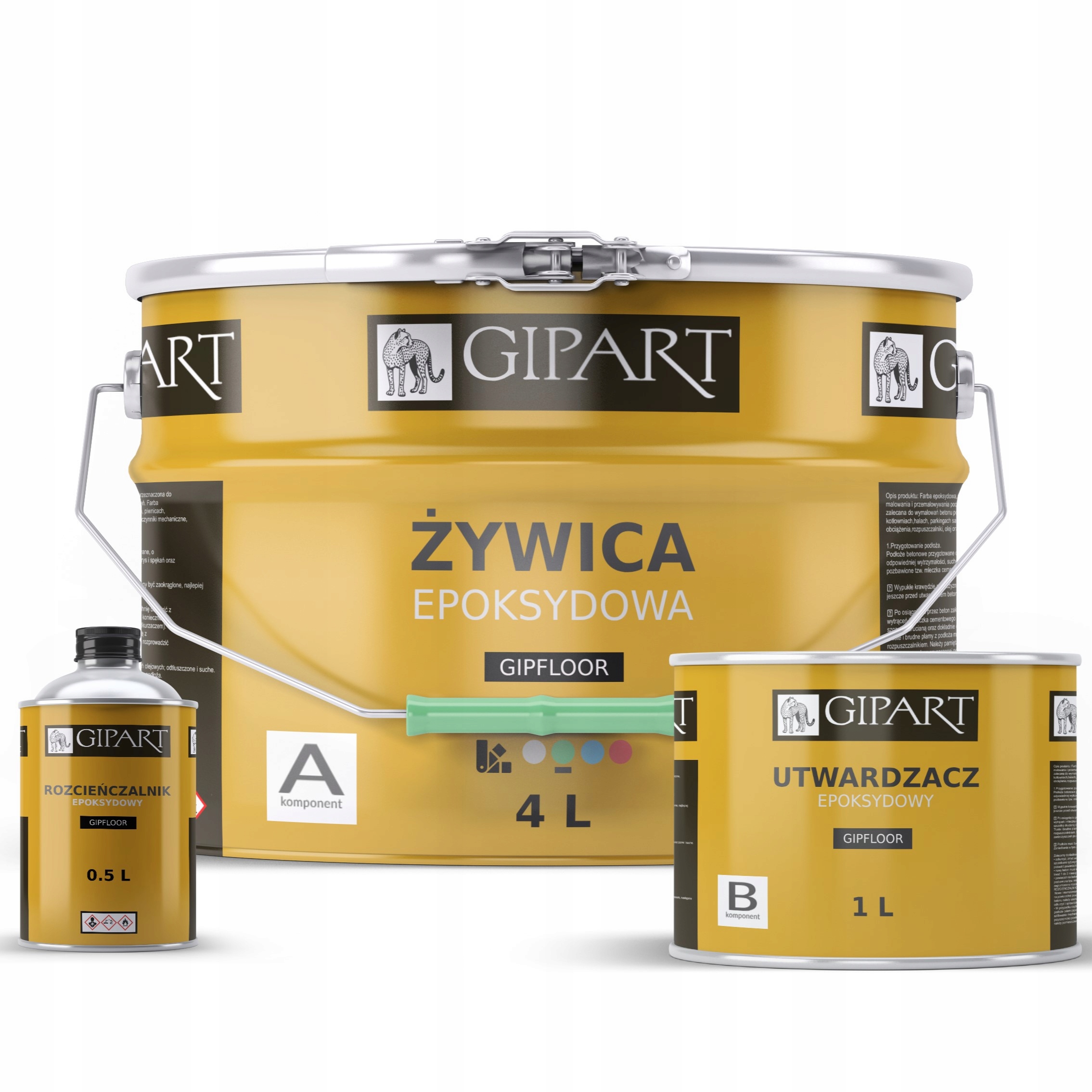 Epoxidová Živica 8KG 20m2 Cestná Farba Na Parkoviská Betónu Schody Gipart
