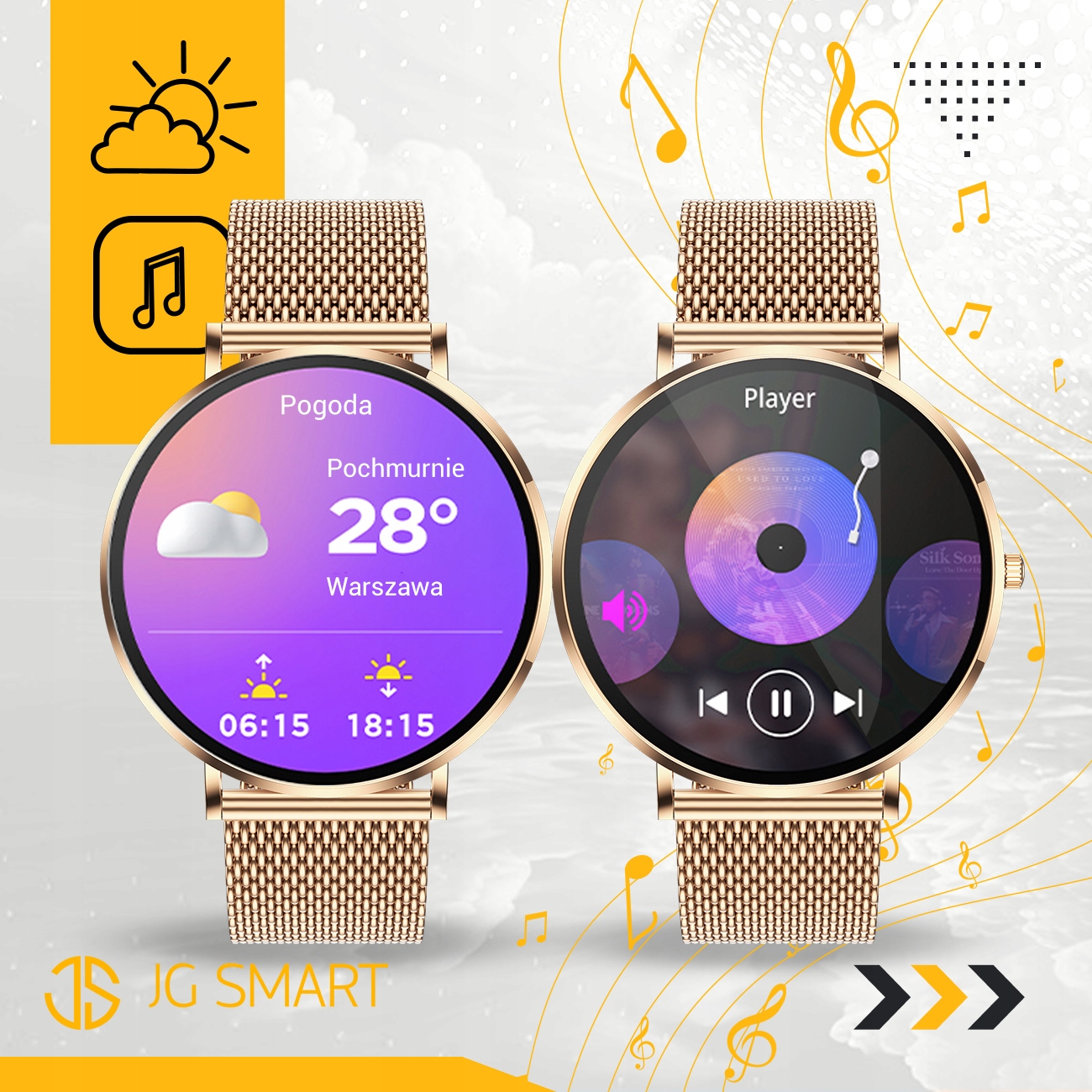 SMARTWATCH ZEGAREK DAMSKI POLSKIE MENU ROZMOWY CIŚNIENIE TĘTNO AMOLED SLIM Komunikacja Bluetooth