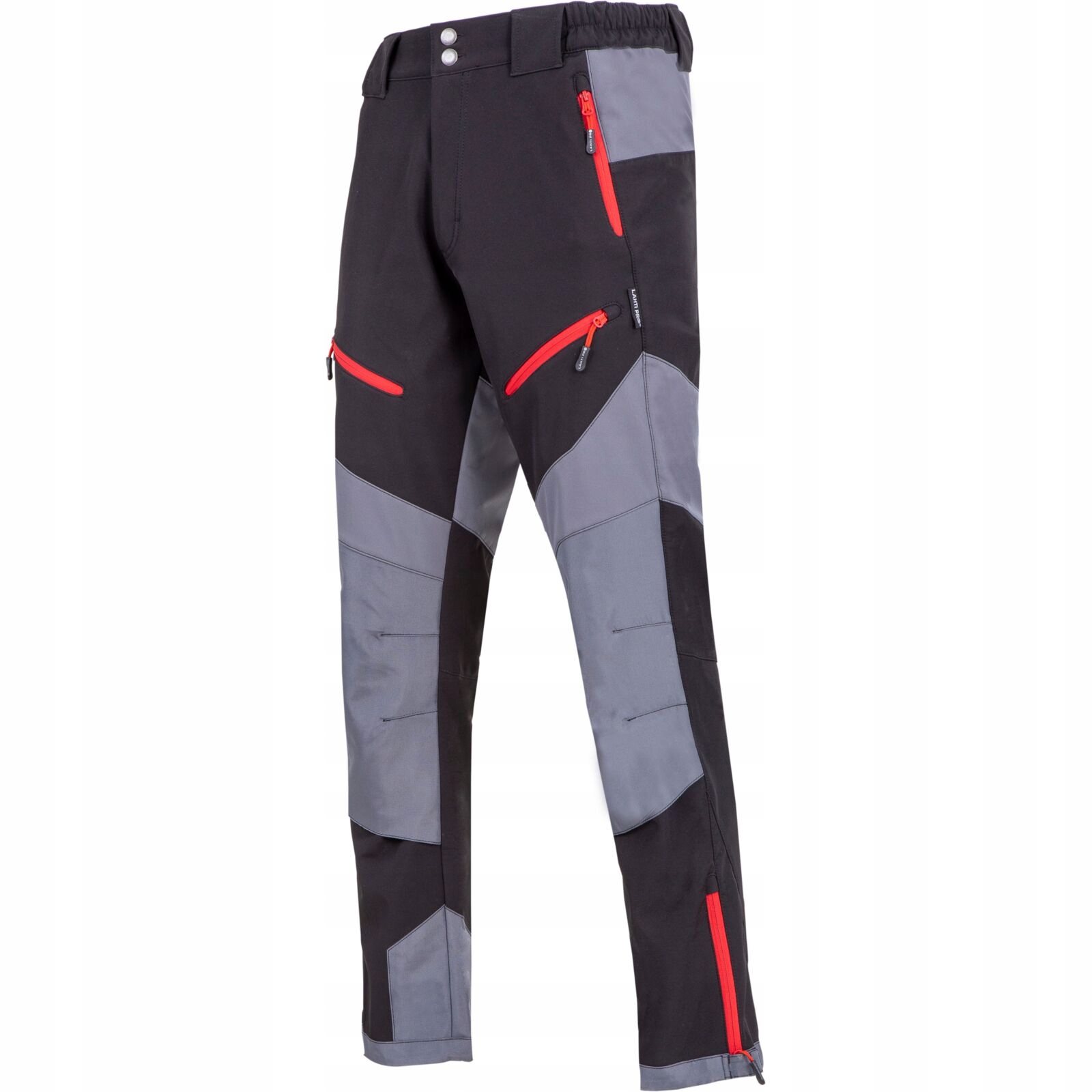 Softshellové kalhoty do pasu černo-šedé Lahti Pro L40524 3XL