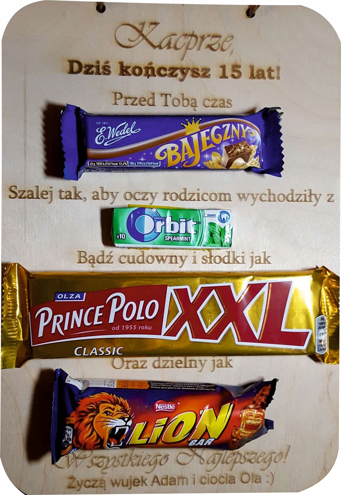 

Zabawny na 15 16 18urodziny dla niej niego