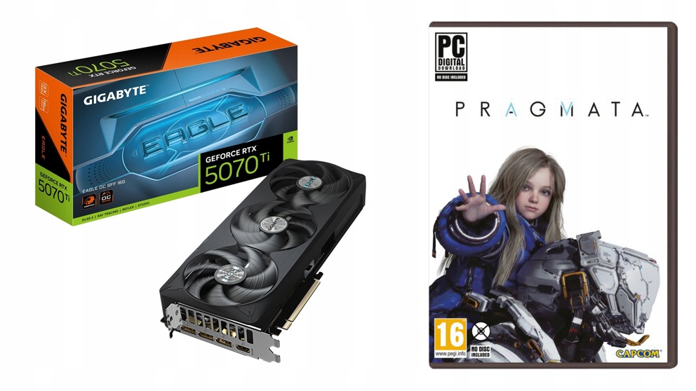 Karta graficzna Gigabyte Rtx 5070 Ti Eagle Oc Sff 16 Gb
