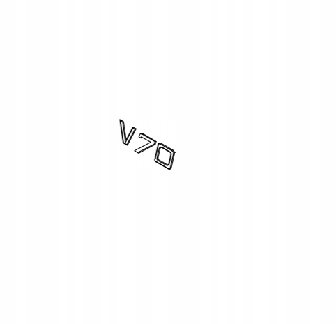 Volvo V70II V70 III emblém na zadnú klapku 9483064 Oe