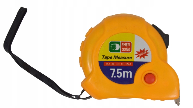 

Miara Zwijana Miarka Metrówka Budowlana Taśma 7,5M