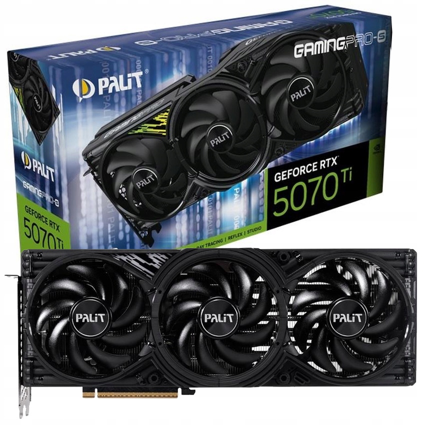 GeForce RTX 5070 Ti 16GB Gaming PRO GDDR7 256-bit PCIe 5.0 w