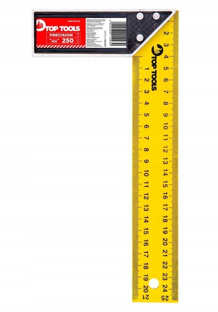 

Kątownik Budowlany Stalowy Stolarski 250mm 30C333