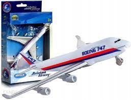 

Samolot Boeing 747 Metalowy Model Welly