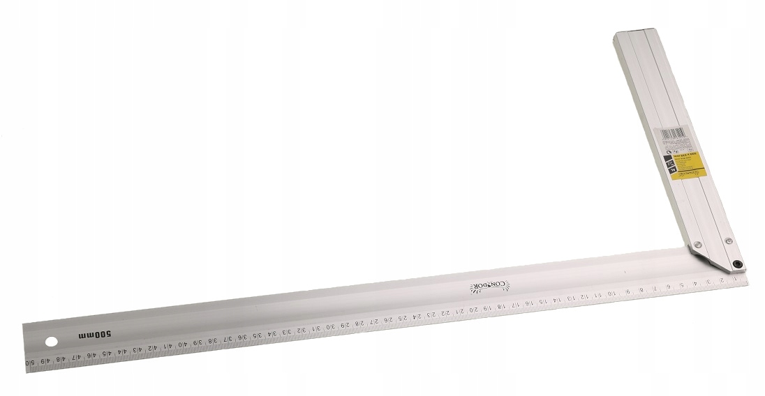 

Kątownik Stolarski Aluminiowy 500 mm Traserski