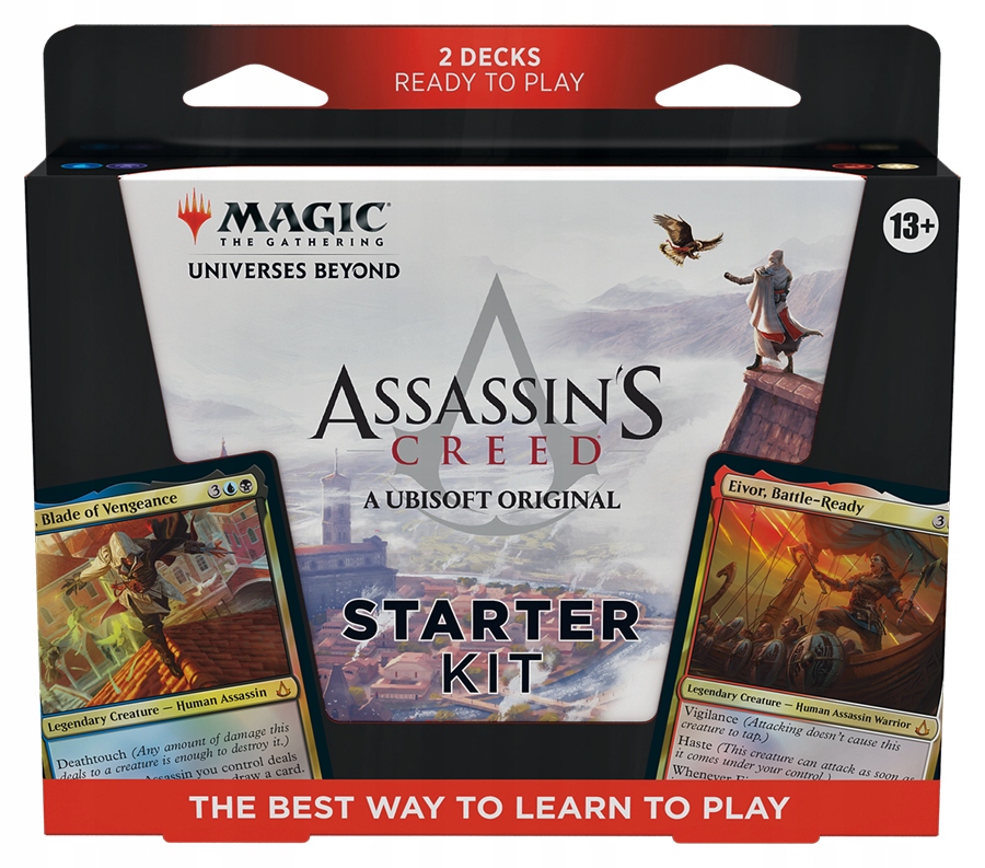 MTG Starter Kit 2024 Assassin's Creed 2 TALIE Nazwa Arena Starter Kit Assassin's Creed prezent zestaw startowy 2 TALIE MtG 2024