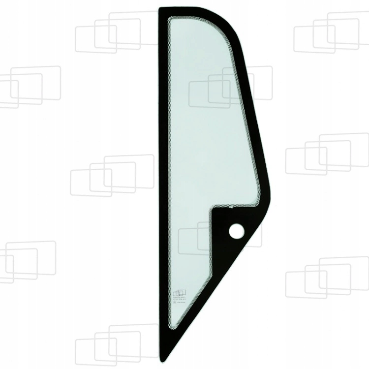 sklo nabíječka Massey Ferguson Bobcat boční levá