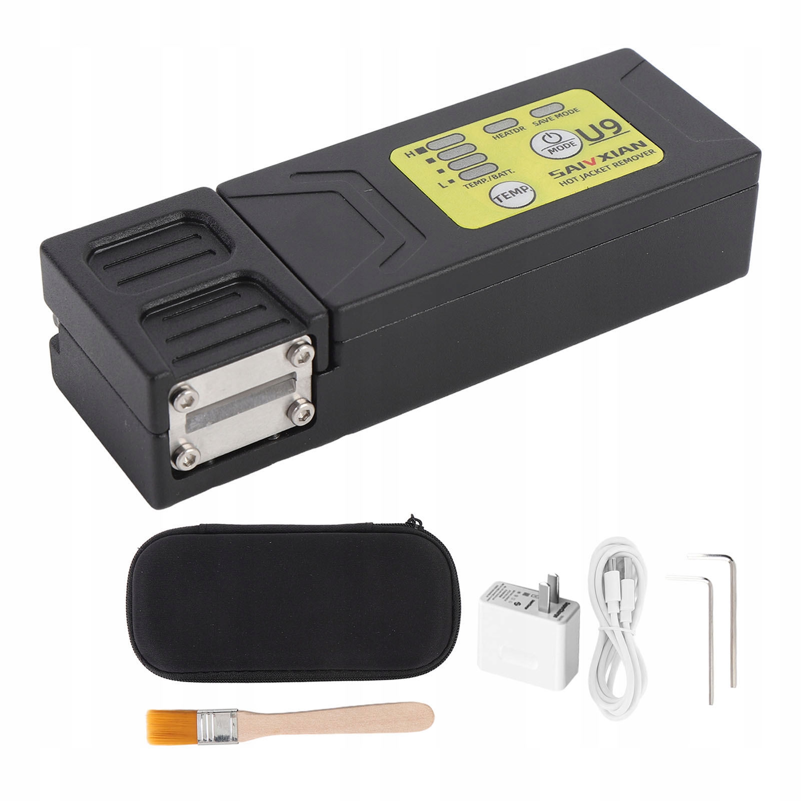 Stripper termiczny do odizolowywania światłowodów 100-240V