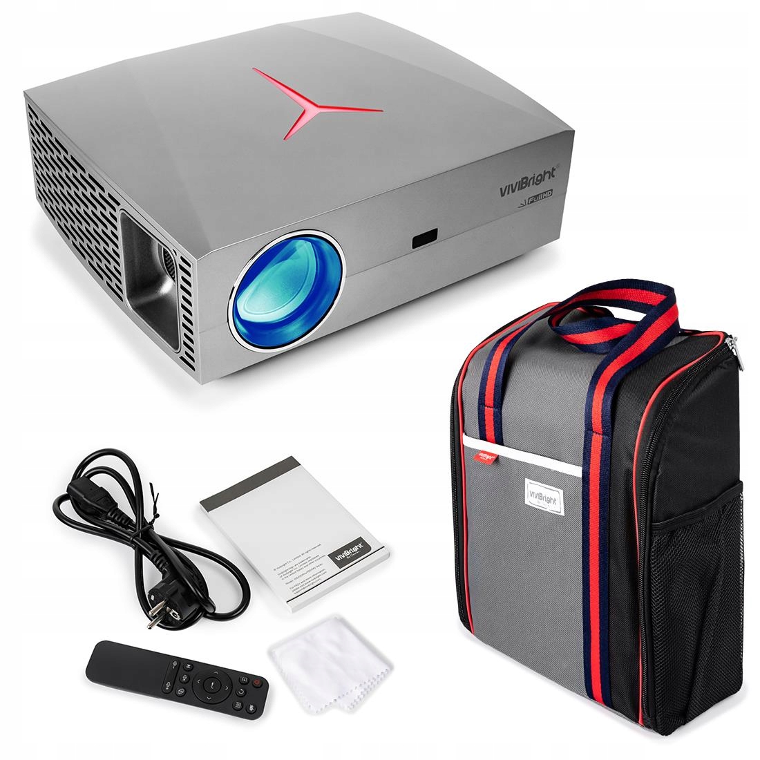 Projektor LED Vivibright F40 1080p z pokrowcem