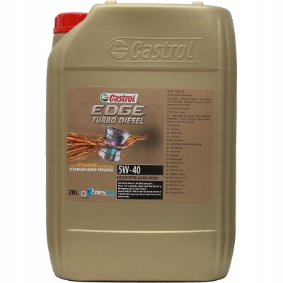 Olej Castrol 5W40 20L Edge Turbo Diesel Titanium C3 Sn/cf 505.00
