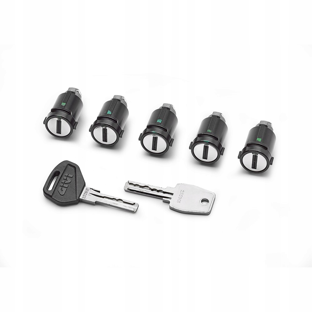 Givi sada kľúčov s 5 vložkami Smart Security Lock SLR105 do kufra Evo
