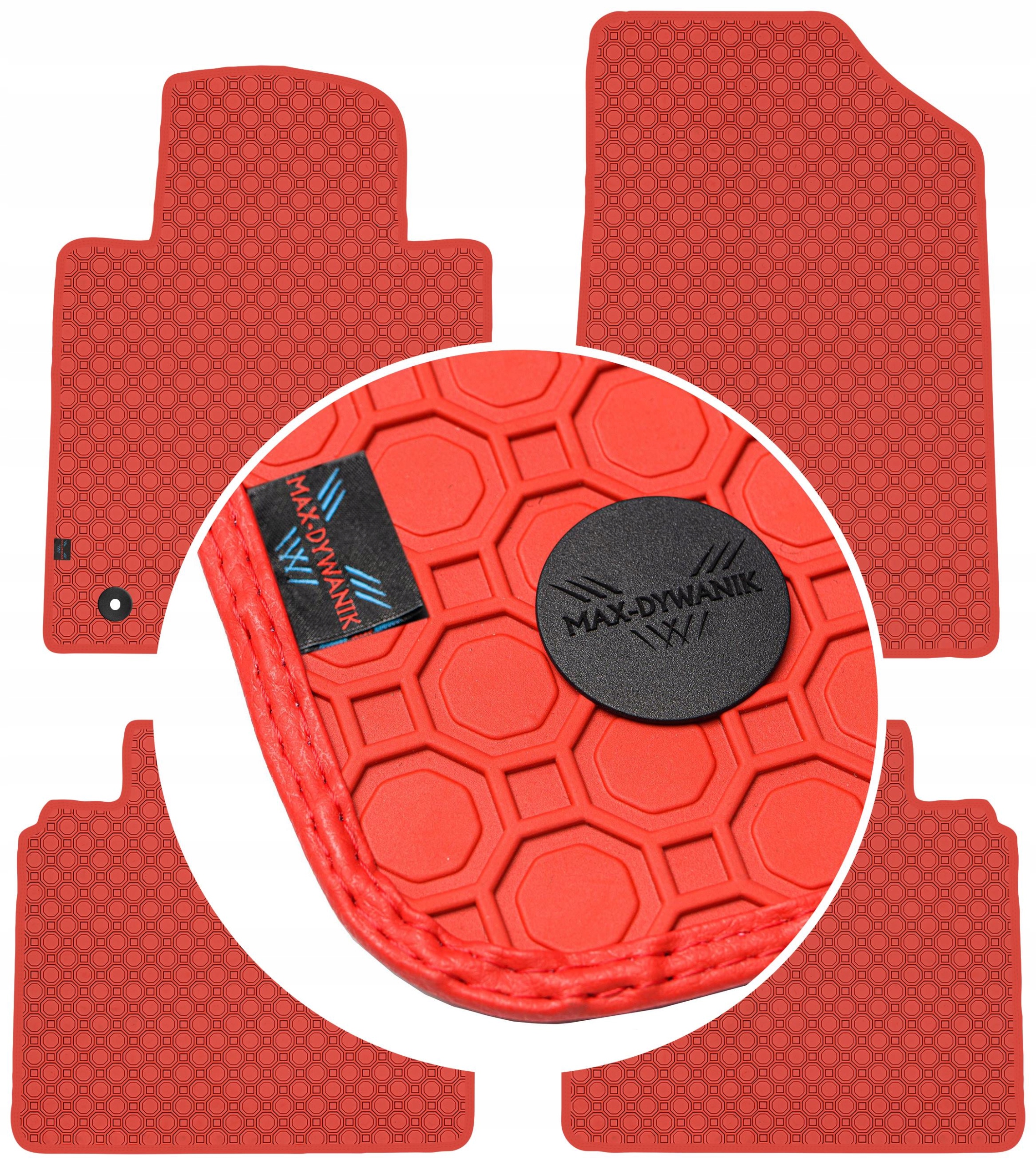 Kia Optima IV 2015-2020 Koberce Červené